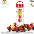 Bouteille d&#39;eau matérielle de 700ml BPA libre Eastman Tritan, bouteille en plastique adaptée aux besoins du client d&#39;infusion de fruit (HDP-0602)